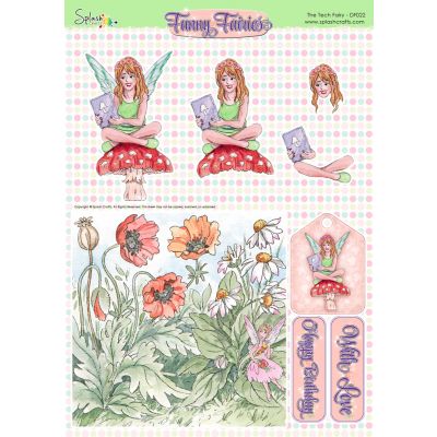 Fairies Decoupage Sheet - The Tech Fairy