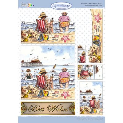 Trinitage A4 Sheet - Wish You Were Here