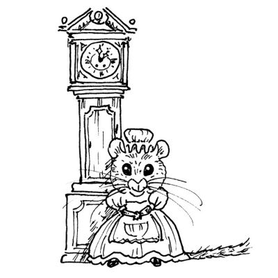 Digi Stamp - Clockwork Mouse