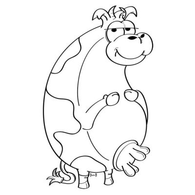 Digi Stamp - Conroy The Cow