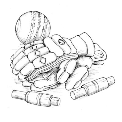 Digi Stamp - Cricket