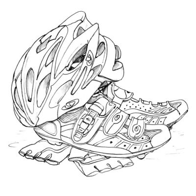 Digi Stamp - Cycling