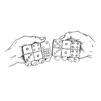 Digi Stamp - Dominoes
