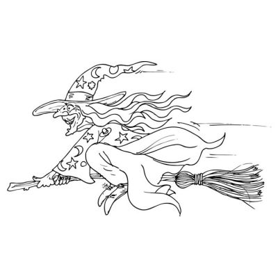 Digi Stamp - Endora The Witch