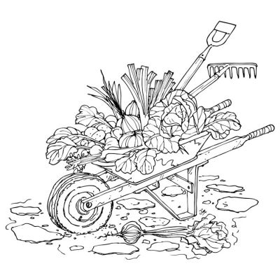 Digi Stamp - Gardeners Harvest