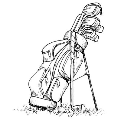 Digi Stamp - Golf Clubs