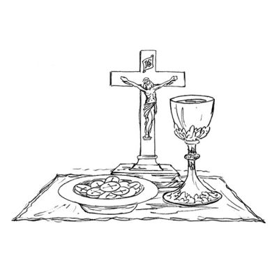 Digi Stamp - Holy Communion