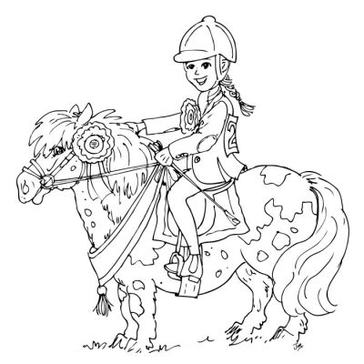 Digi Stamp - Horse Play