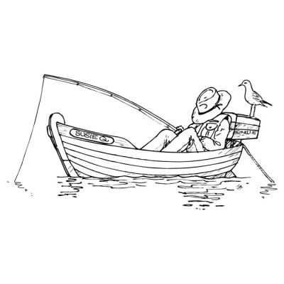 Digi Stamp - Man At Work