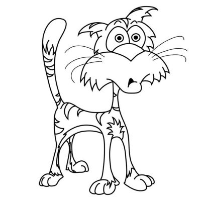 Digi Stamp - Mojo The Cat