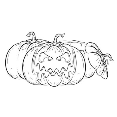 Digi Stamp - Pumpkins