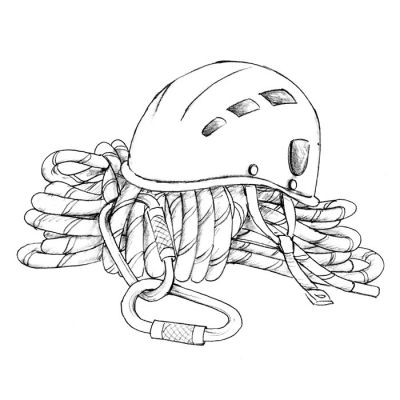 Digi Stamp - Rock Climbing