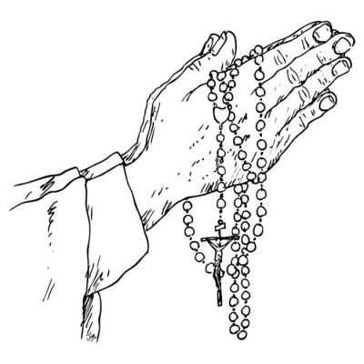 Digi Stamp - Rosary Beads