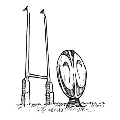 Digi Stamp - Rugby Try