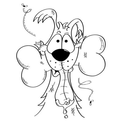 Digi Stamp - Scruff And Bone