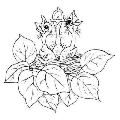 Digi Stamp - Were Hungry