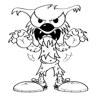 Digi Stamp - Werewolf